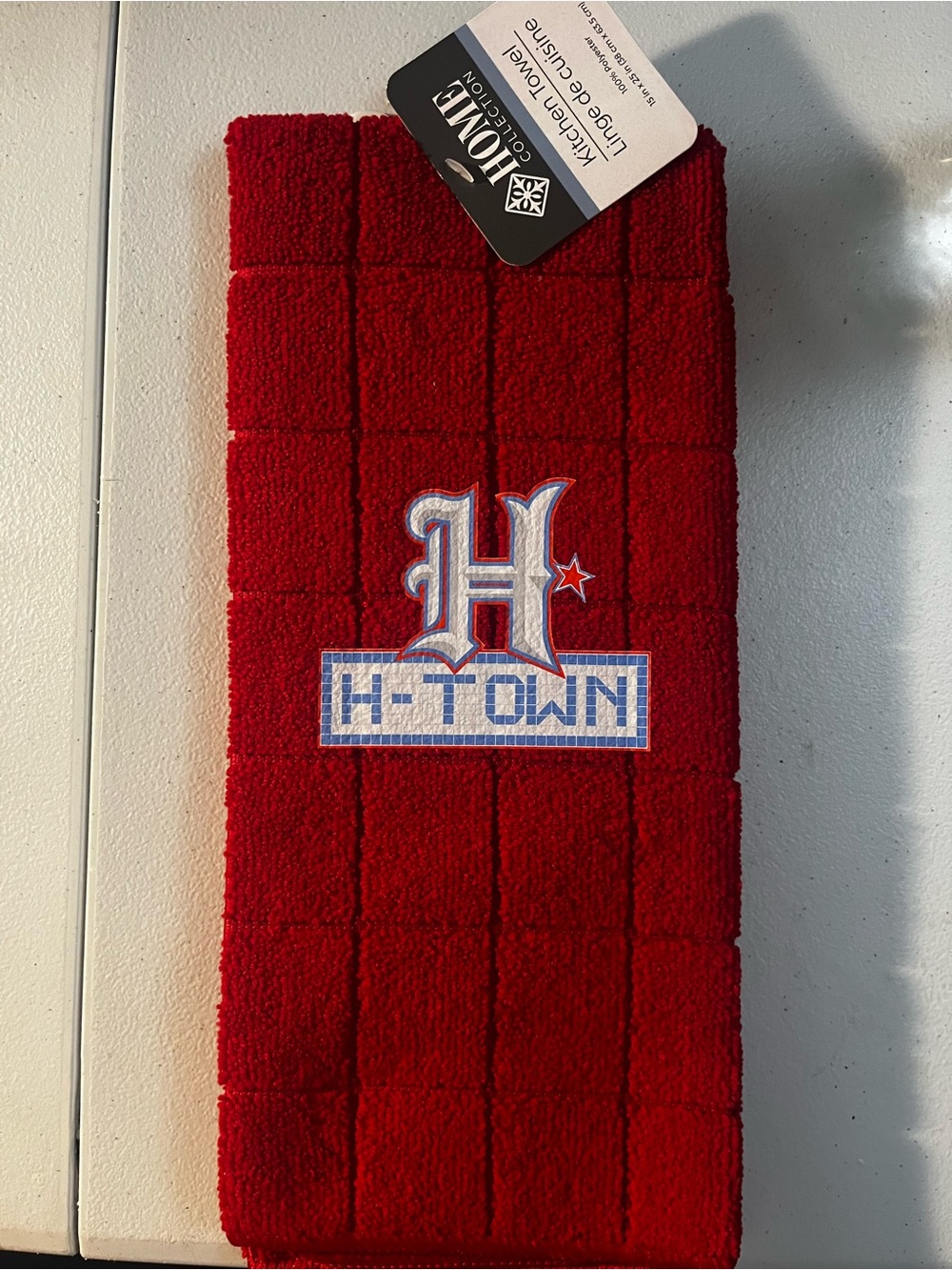 Houston Texans kitchen towel and pot holder set Red Kitchen Towel &